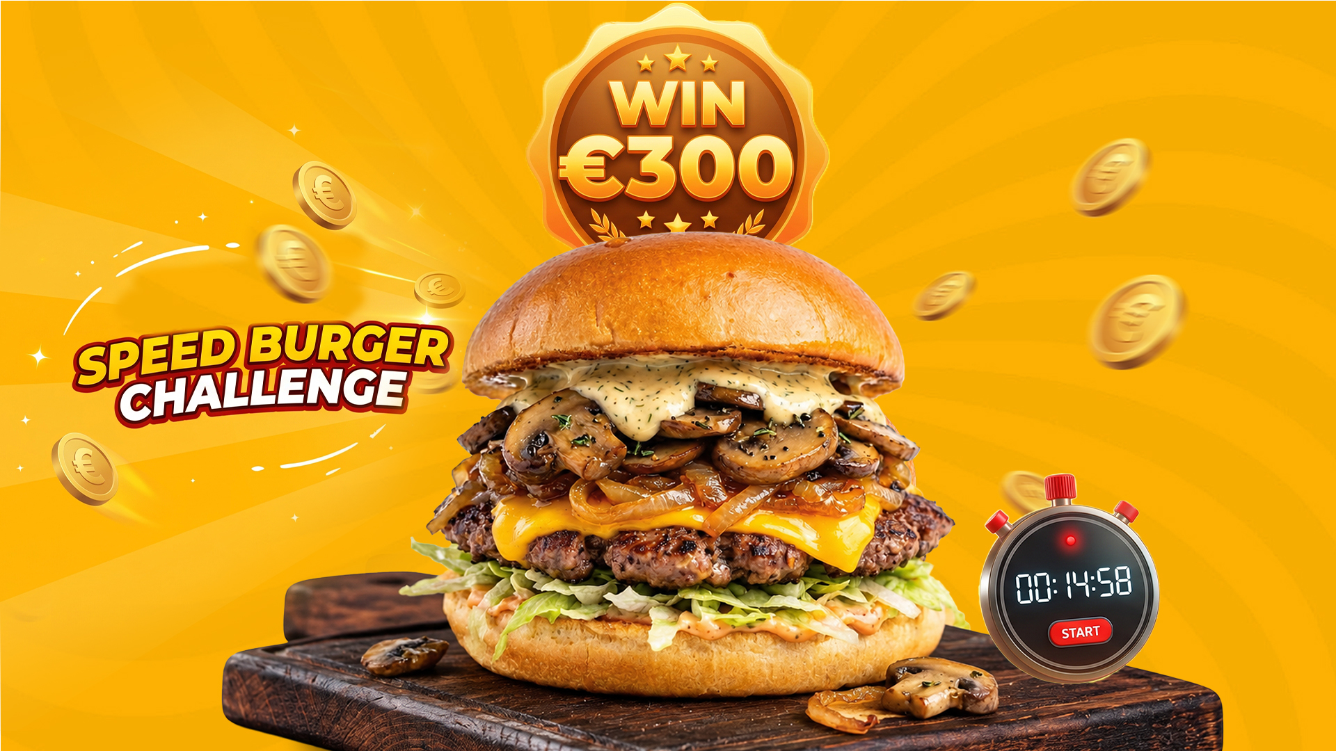 Speed Challenge da BearBuns: La Sfida Burger a Genova e Vicenza (Vinci 300€ in Contanti!)