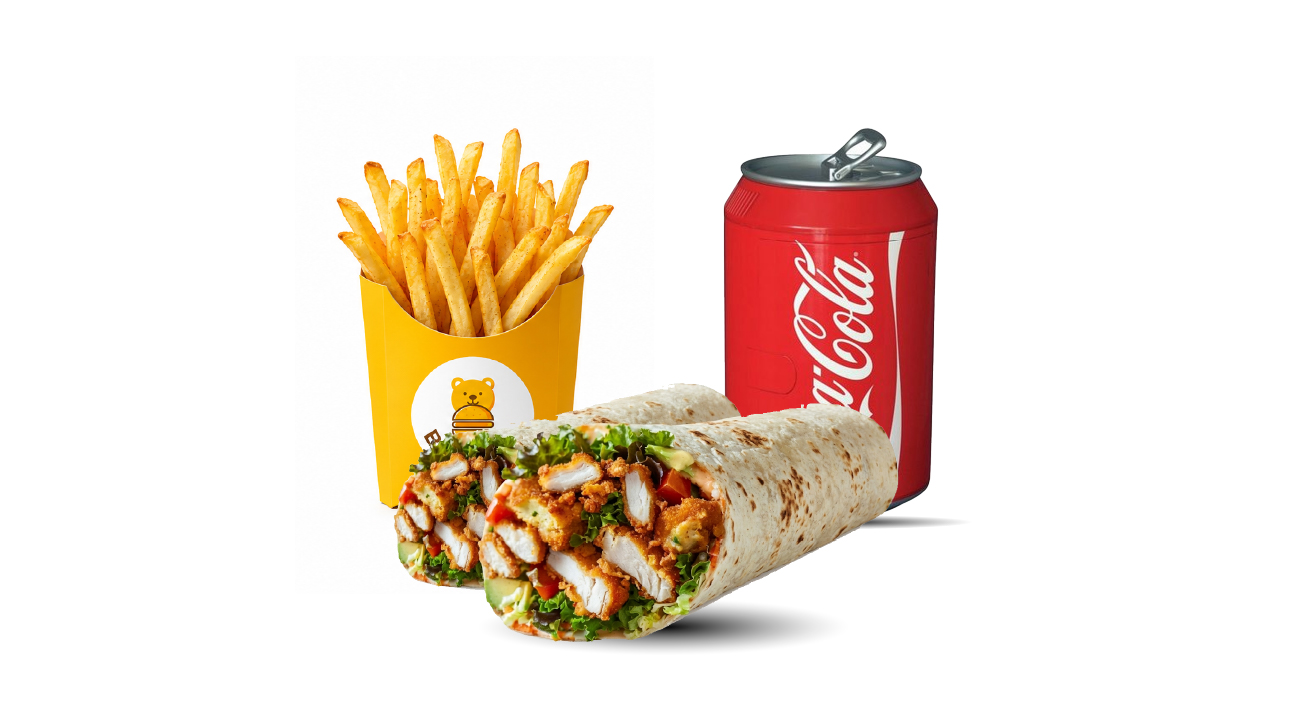 Grizzly Wrap-Crispy Menu